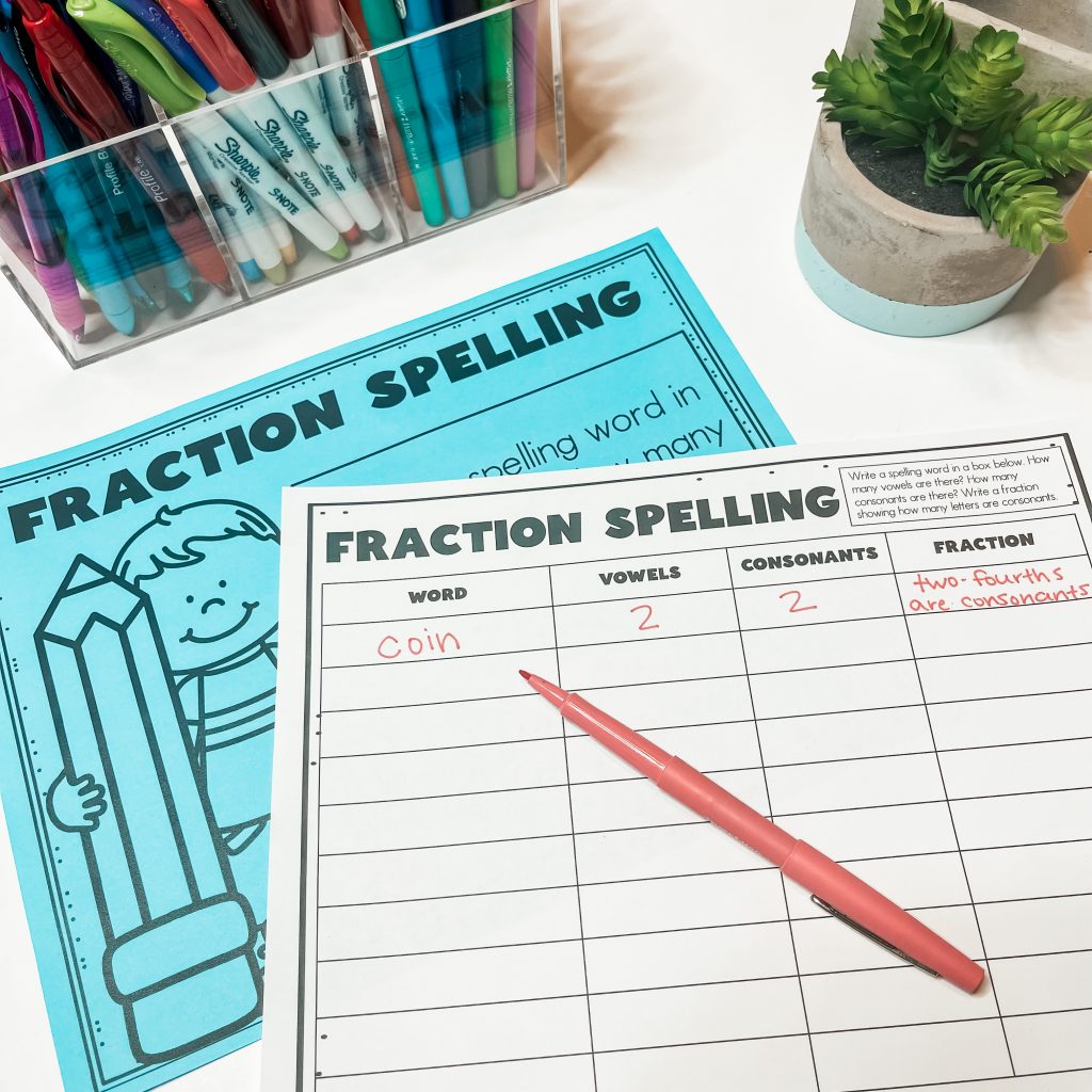 Fraction Spelling