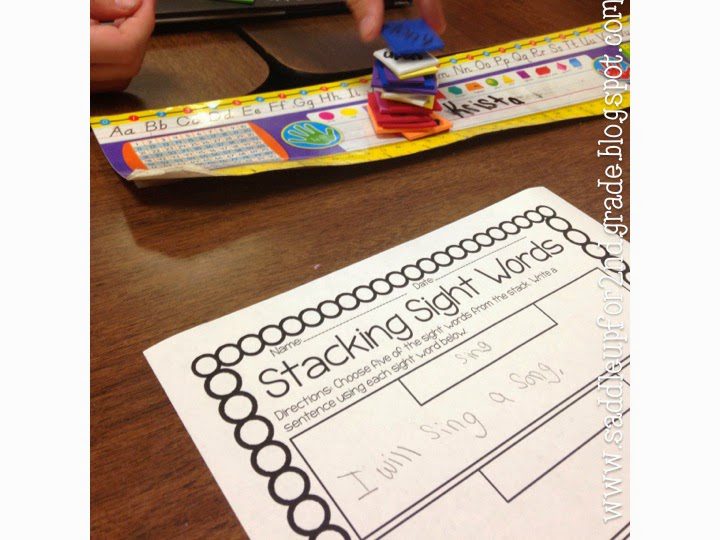 Sight Words are so important for children to learn. Sight Word Stacking is a fun, hands on game for children to practice their sight words. It is a class favorite for sure! Visit this blog post to see how to play and grab a FREE printable too!