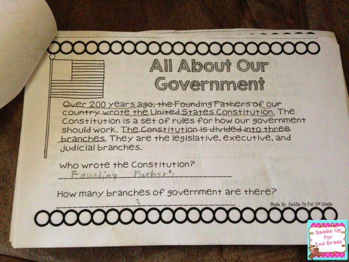 Teaching the Branches of Government can be tricky for little learners. This unit includes a interactive journal prompts, a comprehension booklet, vocabulary and a fun craft to help teach this concept in the primary grades.  