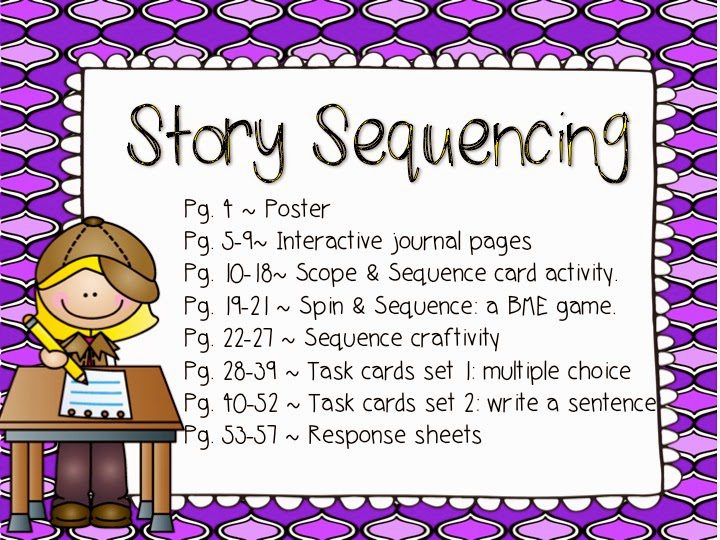 Reading Comprehension Detectives: Story Sequencing