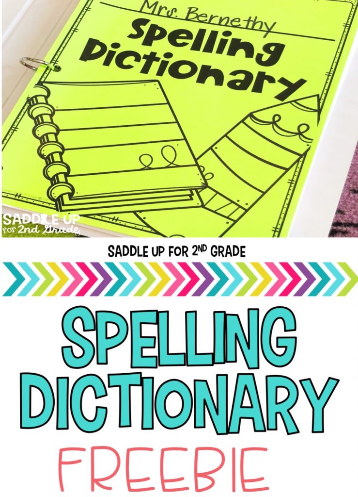 My writer's notebook is one of my favorite tools my students use during our writing block. This blog post walks you through how to set up your notebooks and is full of free resources to help you get started including this free spelling dictionary. 
