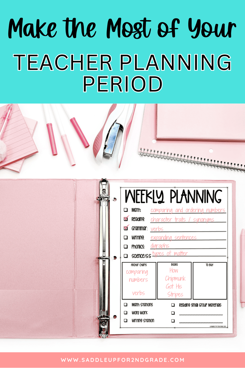 How to Make the Most of Your Teacher Planning Period Free Teacher