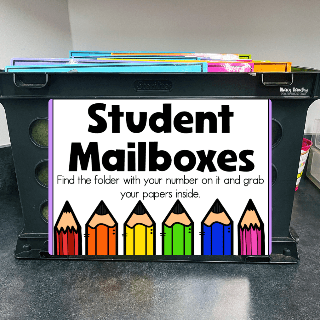 student mailboxes