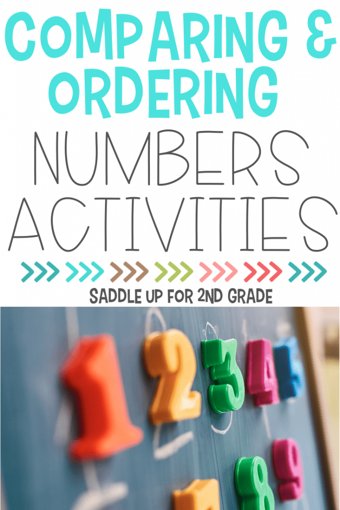 comparing and ordering numbers activities saddle up for 2nd grade