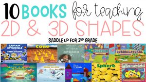 10 books for teaching geometry and shapes.