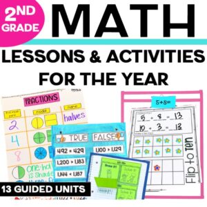 2nd Grade Math Curriculum Lessons Activities Games