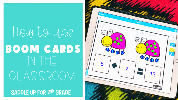 How to Use Boom Cards in the Classroom for Digital Learning - Saddle Up ...