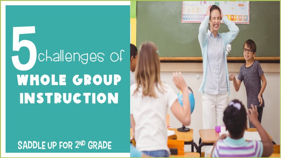 Challenges of whole group instruction