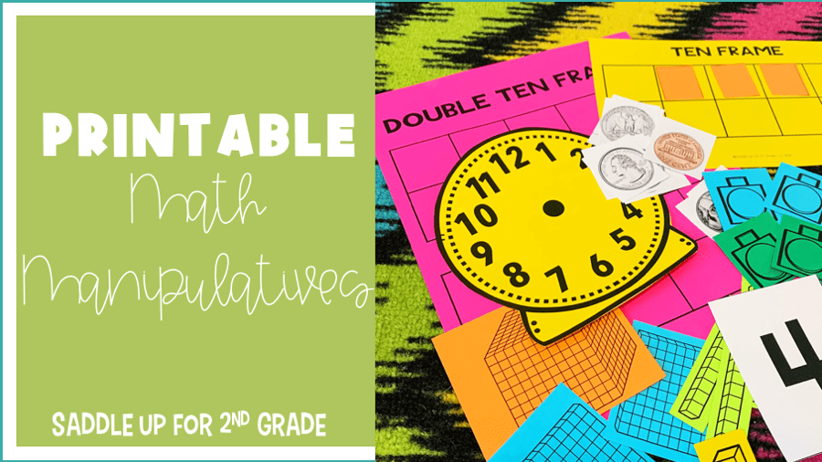 printable math manipulatives for distance learning