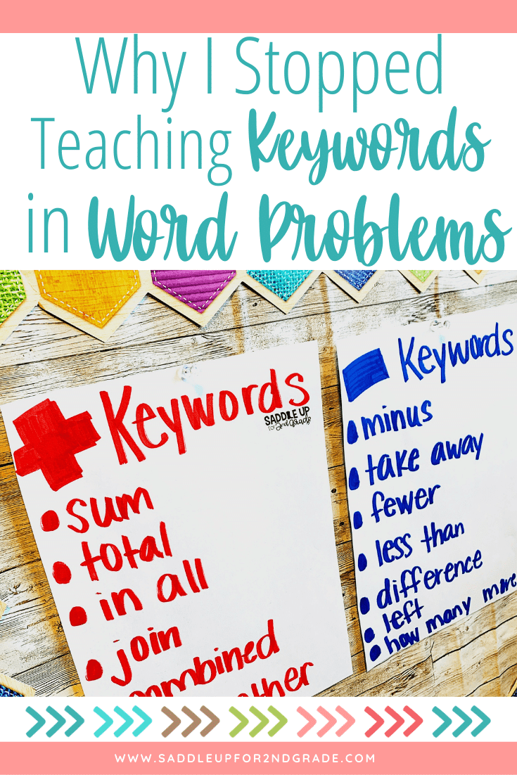 Problem Keyword Confession: Why I Stopped Teaching Keywords in Word Problems