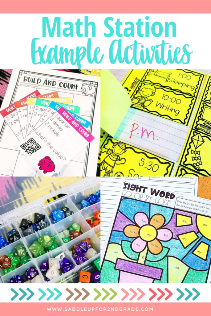 Read more to discover four low-prep, engaging activities that you can begin incorporating into your student math station activities!