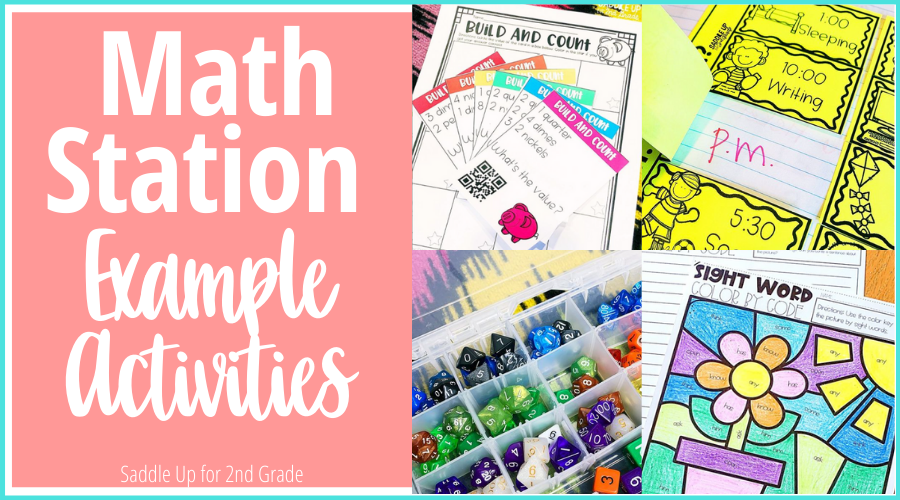Read more to discover four low-prep, engaging activities that you can begin incorporating into your student math station activities!