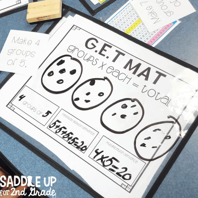 I’m going to share some simple ideas for teaching multiplication with repeated addition and arrays. Check out these multiplication lessons!  