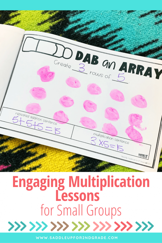 I’m going to share some simple ideas for teaching multiplication with repeated addition and arrays. Check out these multiplication lessons!  