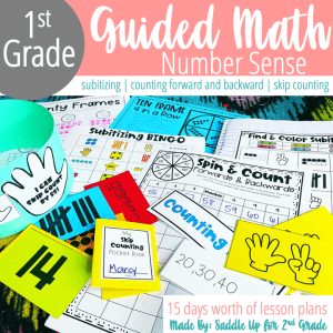 Number Sense Activities for First Grade