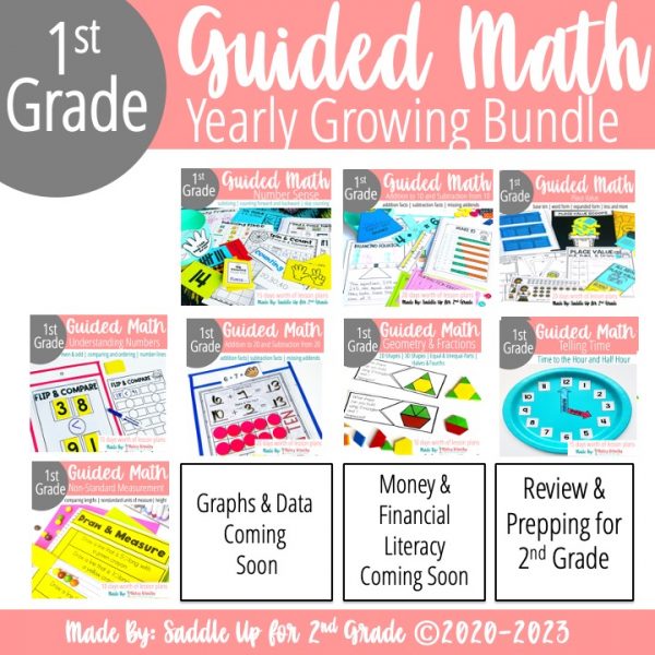 1st grade guided math easy to use lesson plans game and activities