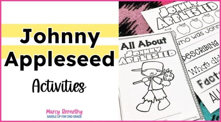 johnny appleseed activities print and digital