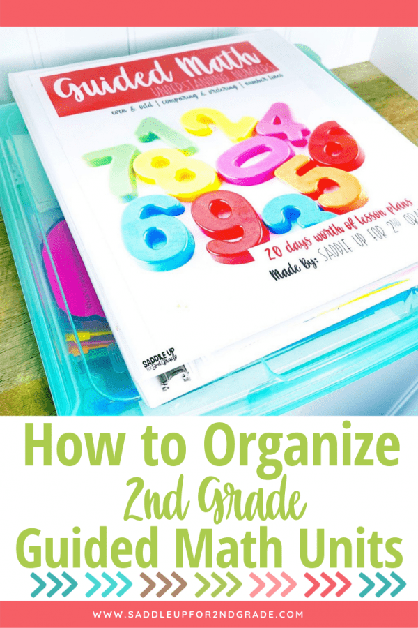 How to Organize 2nd Grade Guided Math Units | A Simple Way to Organize ...