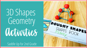 3D Shapes Geometry Activities