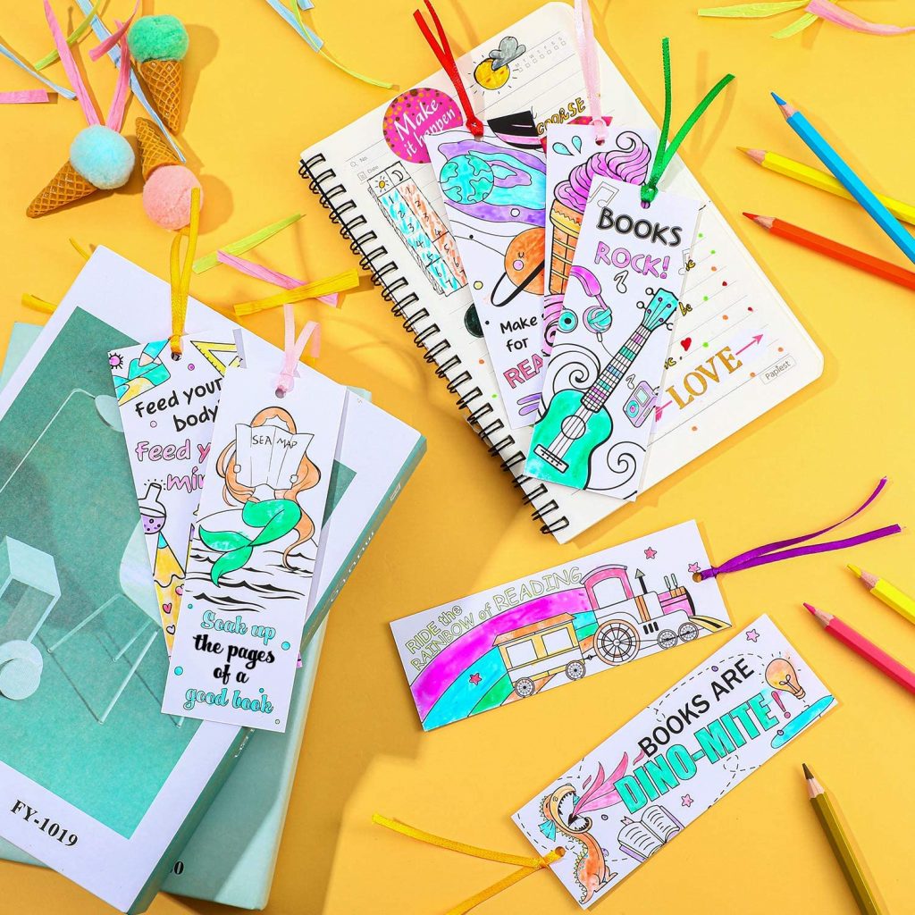 Color Your Own Bookmarks
