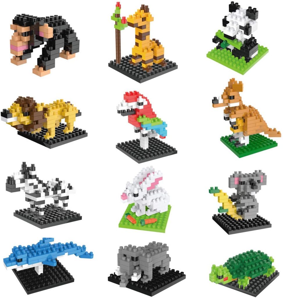 Mini Building Blocks Set