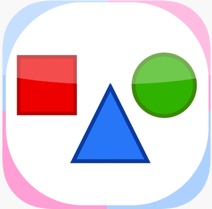 Shapes for Kids Geometry Flashcards app