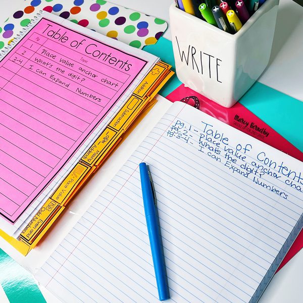 Contant Notebook Example Interactive Notebooks Tips and Tricks
