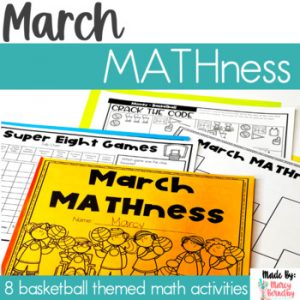 March Basketball Activities for March Mathness