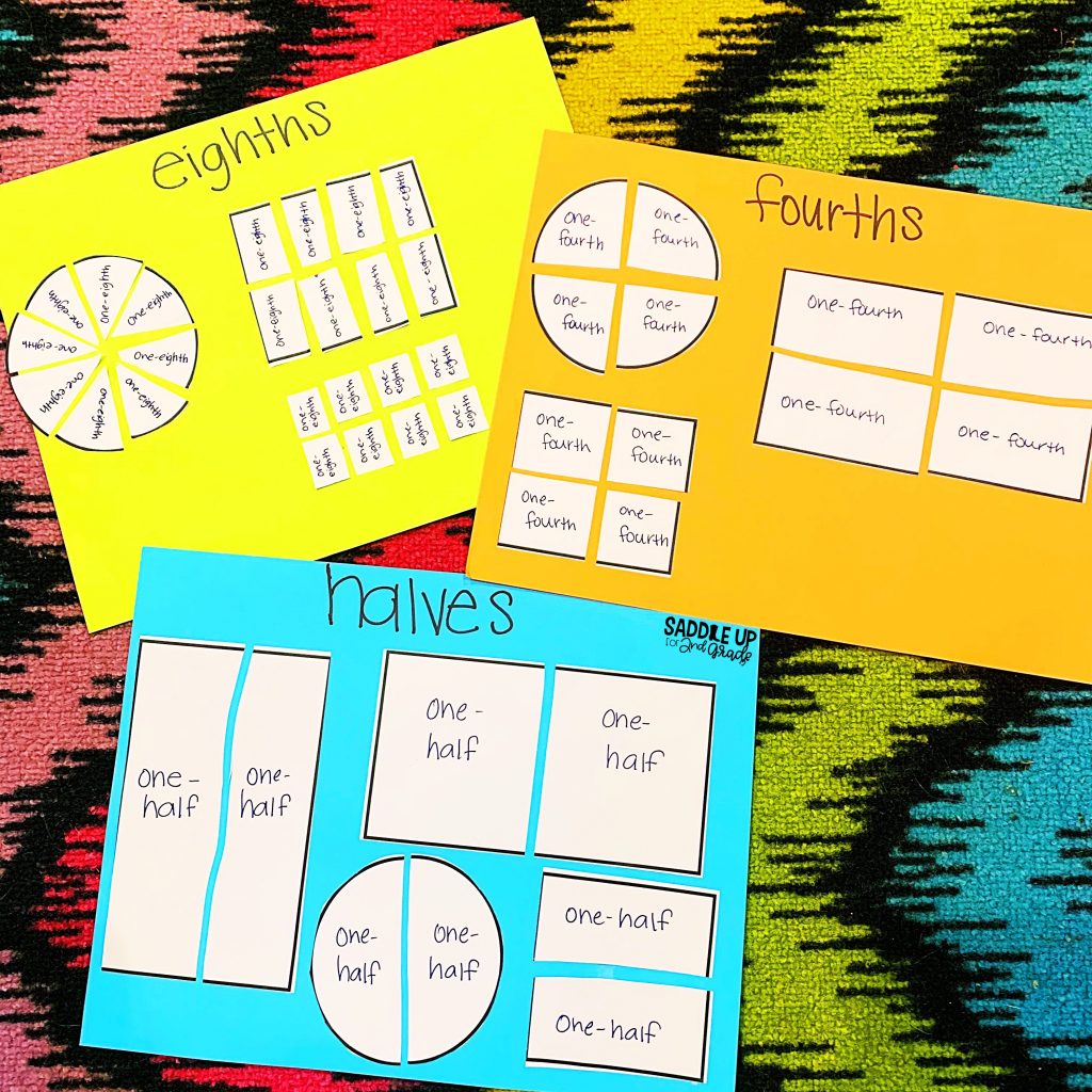 folding fractions activity