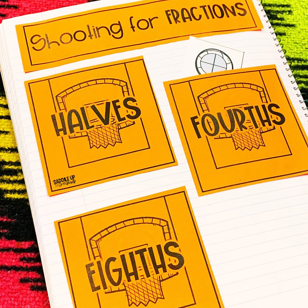 Fraction interactive notebook activity