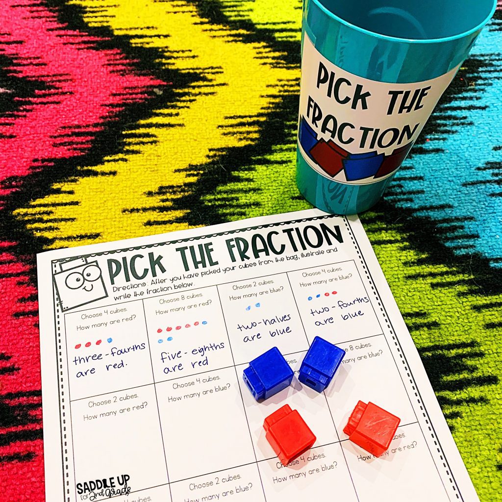 Pick the fraction activity