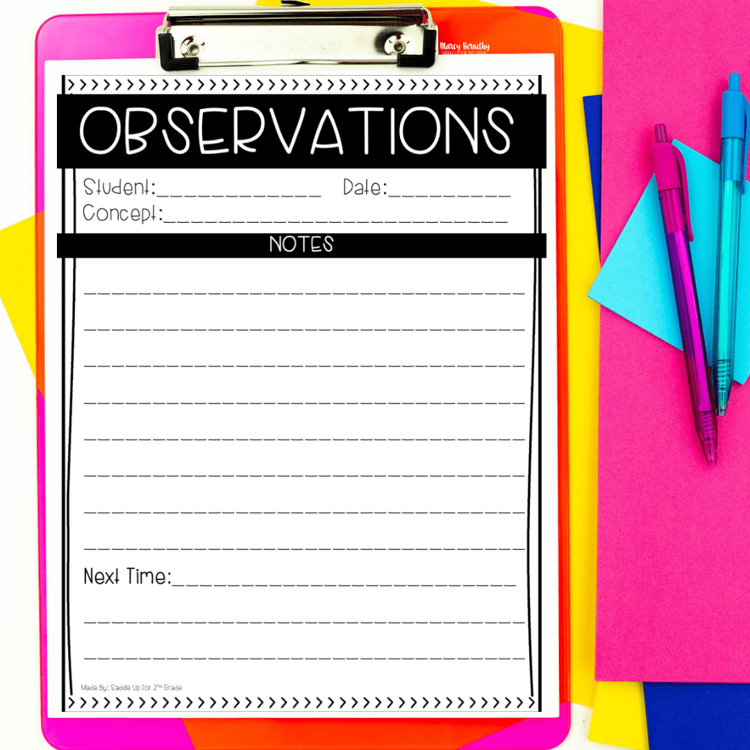 How To Use A Guided Math Binder