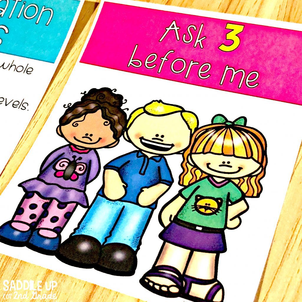 Ask 3 before me poster