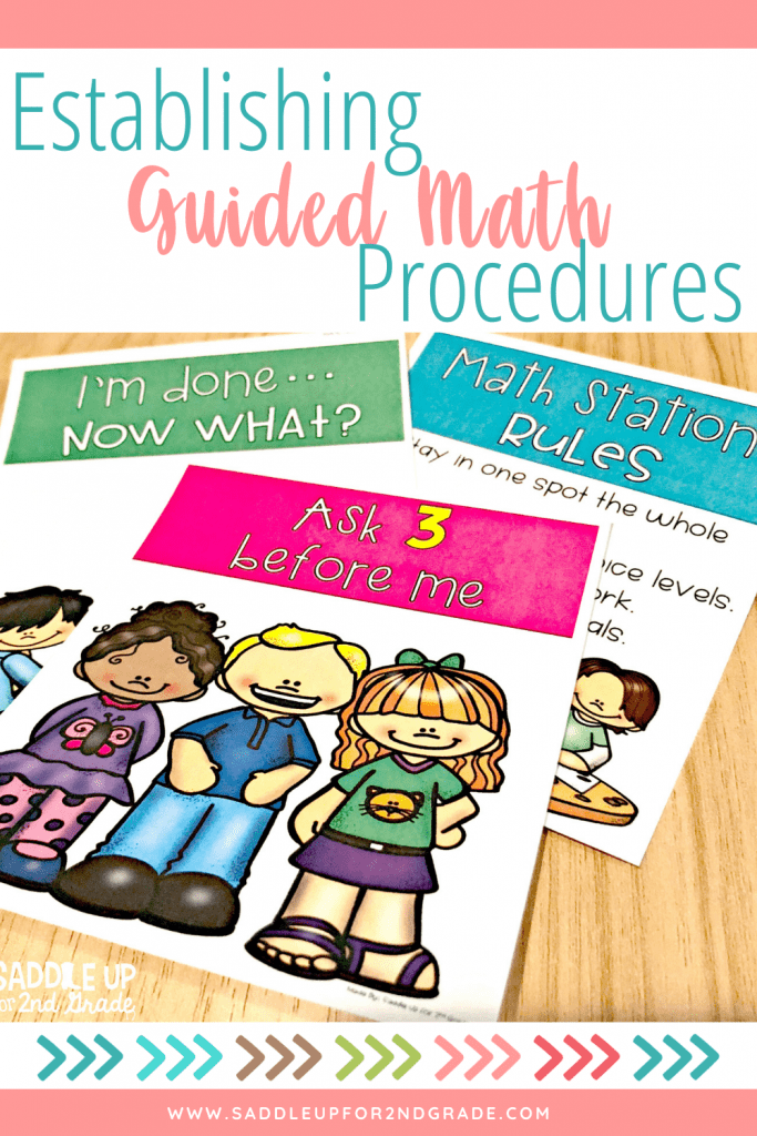 Free guided math posters