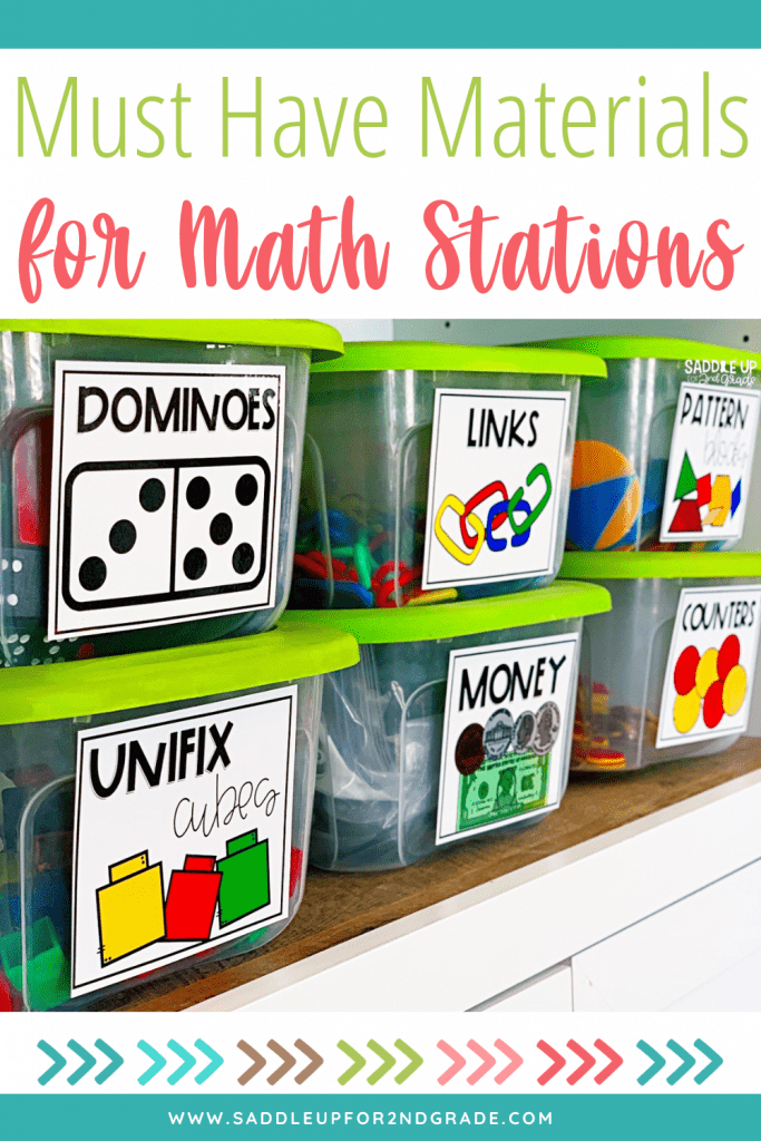 Must Have Materials for Math Stations