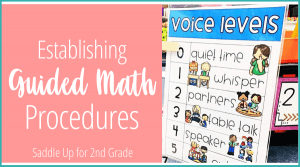 Establishing Guided Math Procedures