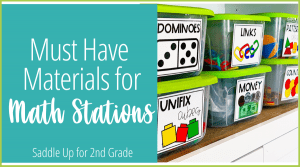 Must Have Materials For Math Stations
