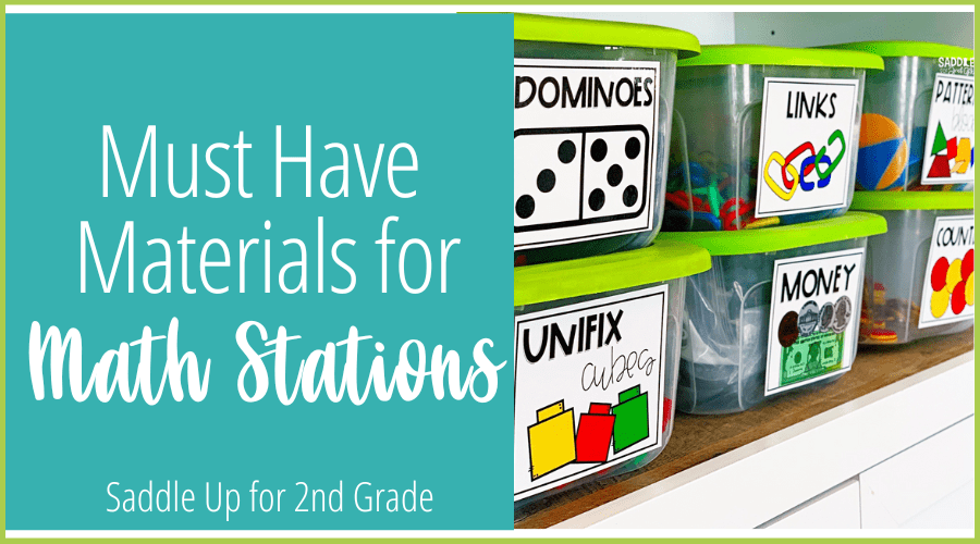 Must Have Materials for Math Stations