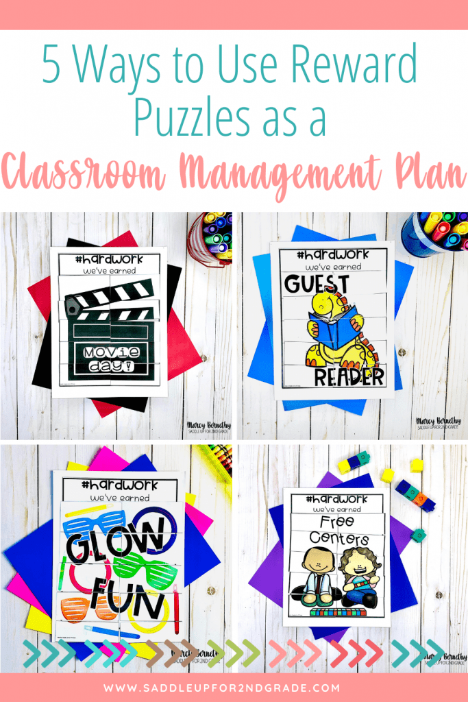 classroom management plan using board puzzles 