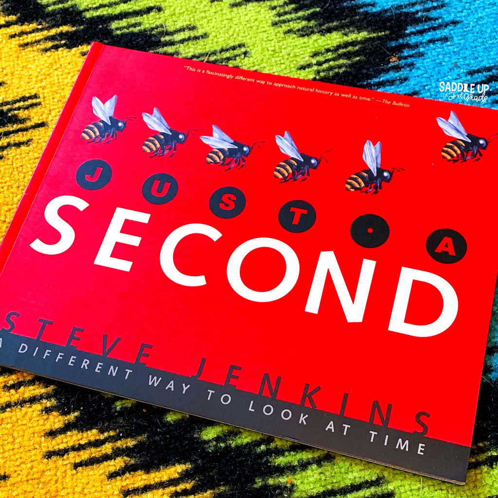 Just a Second telling time book