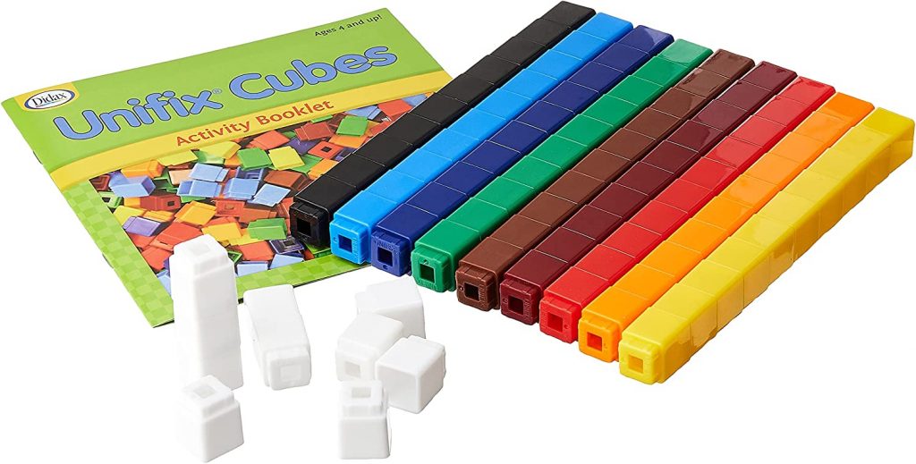 Unifex cubes place value manipulatives