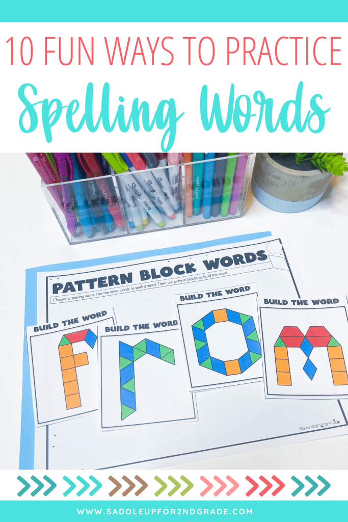 10 Fun Ways to Practice Spelling Words