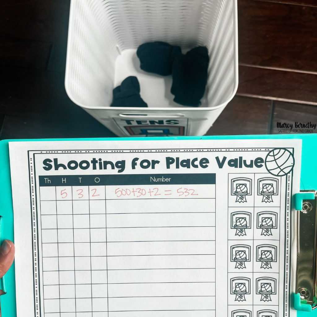 Engaging Basketball Activities for Place Value