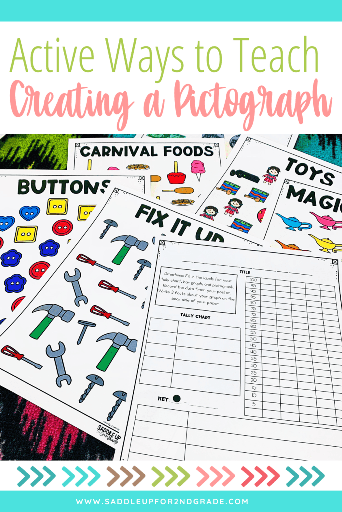 Creating a pictograph with hands-on activities