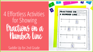 Fractions on a number line activities