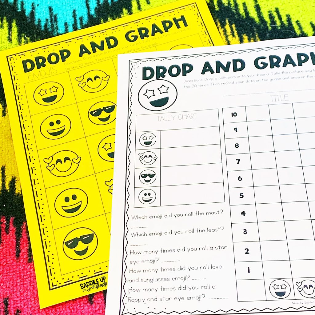 Drop and Graph bar graph examples 