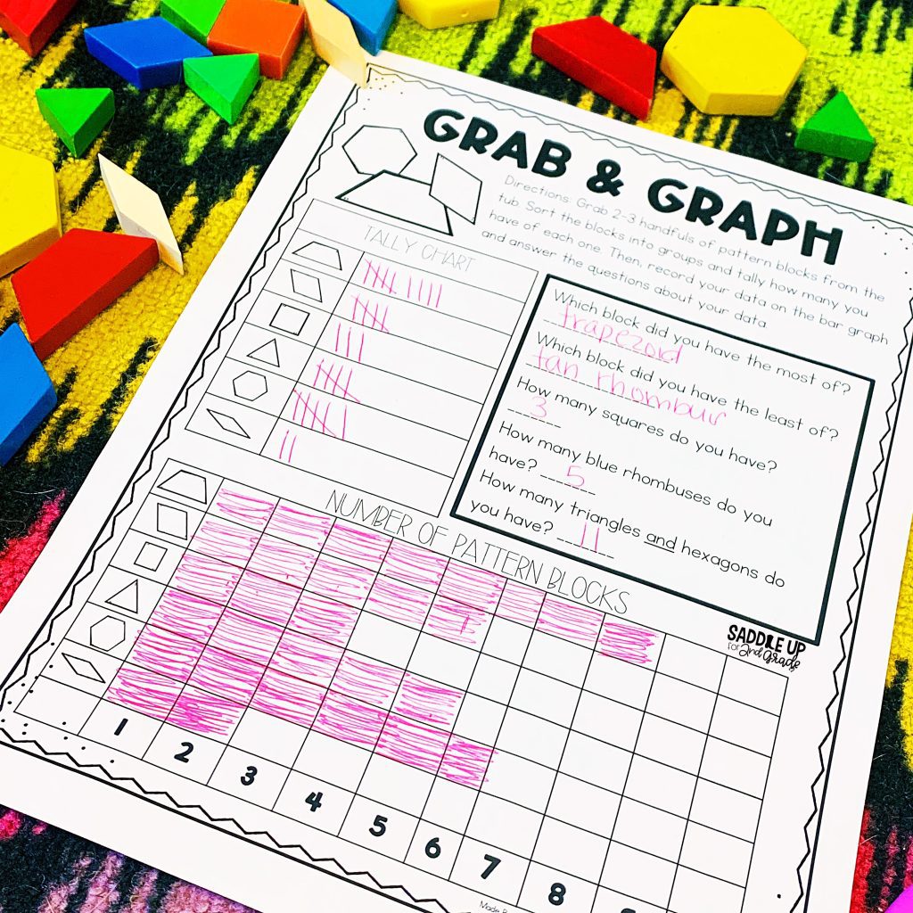 Creating a bar graph with Grab and Graph activity