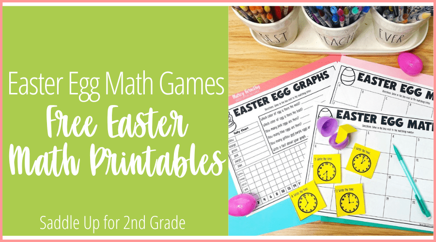 2nd math game printables