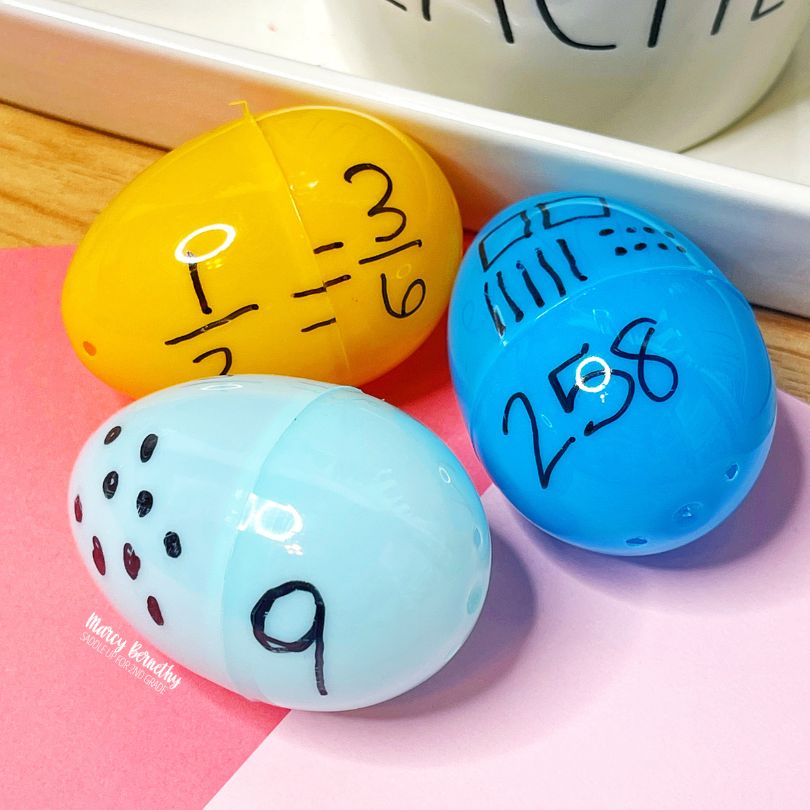 Easter egg math games