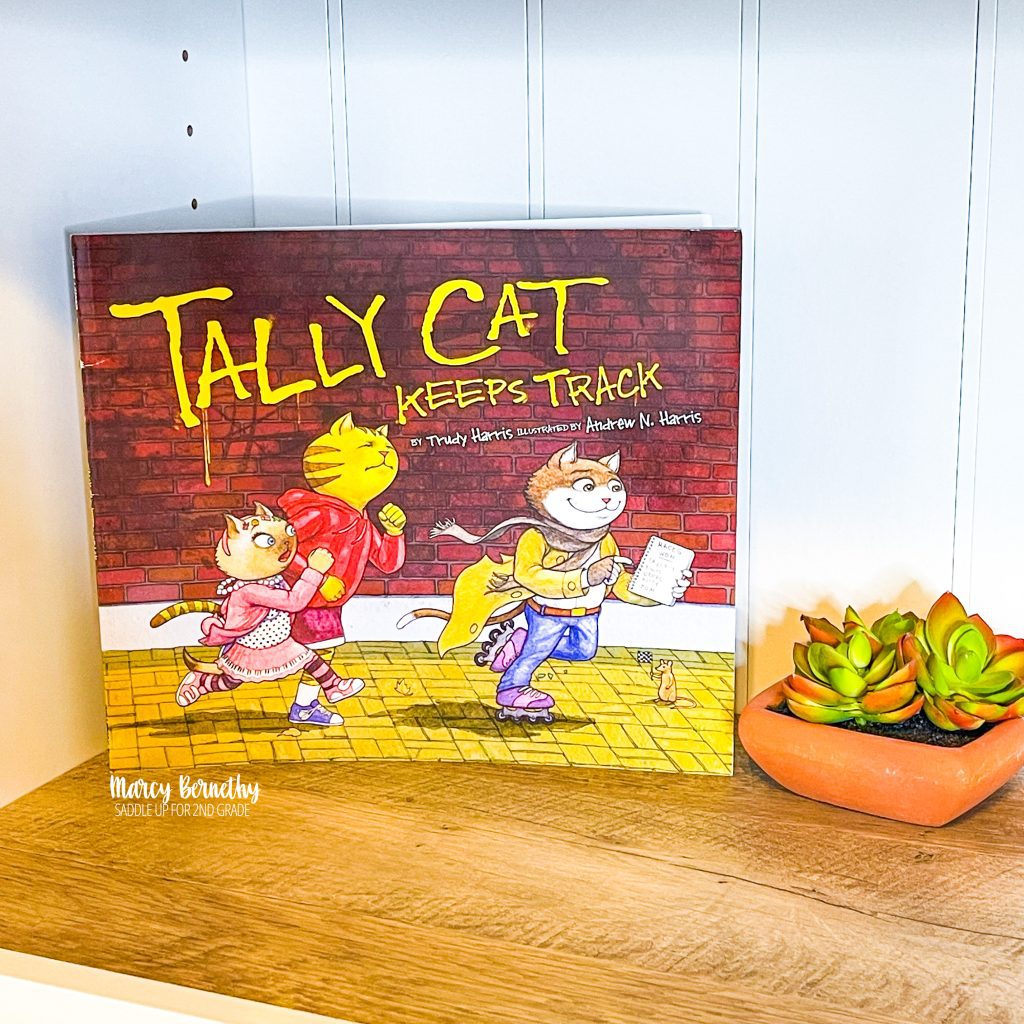Tally Cat Keeps Track children's books about graphs
